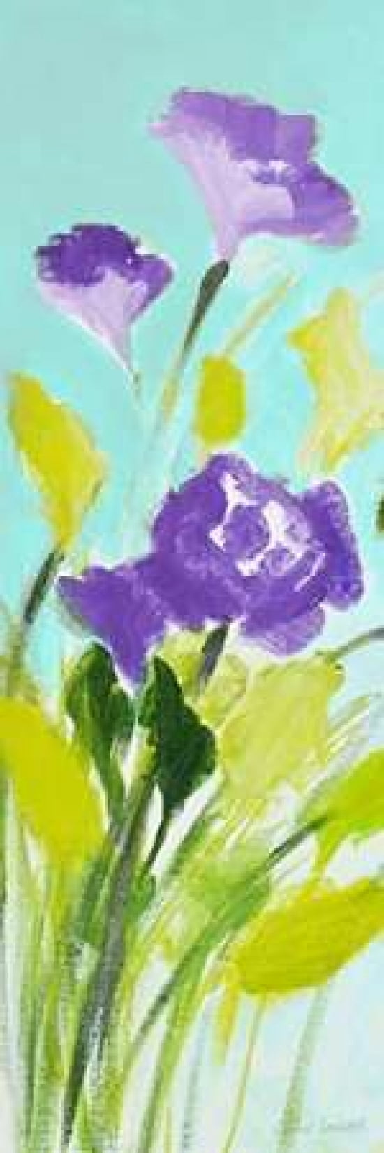 Violet Bella I Canvas Art - Lanie Loreth (8 x 24)