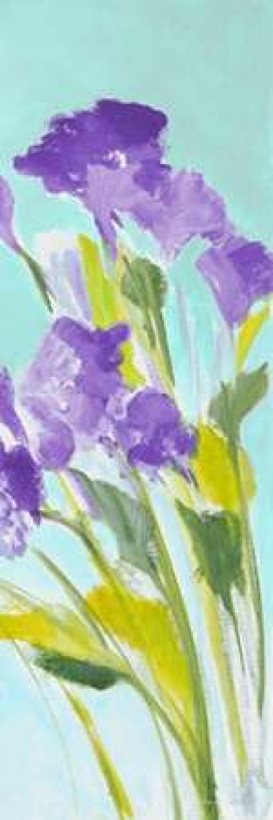 Violet Bella II Canvas Art - Lanie Loreth (12 x 36)