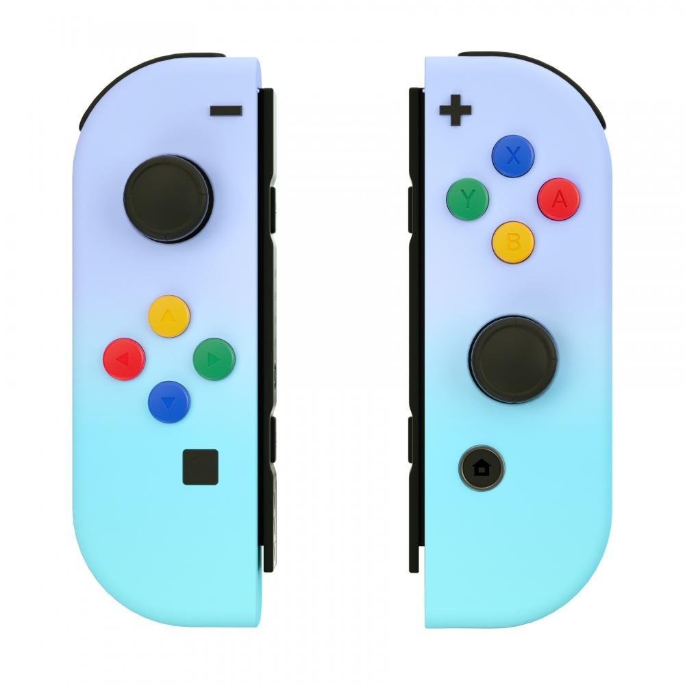 Violet/Blue Gradient Switch Custom Joy-Con Controller Unique