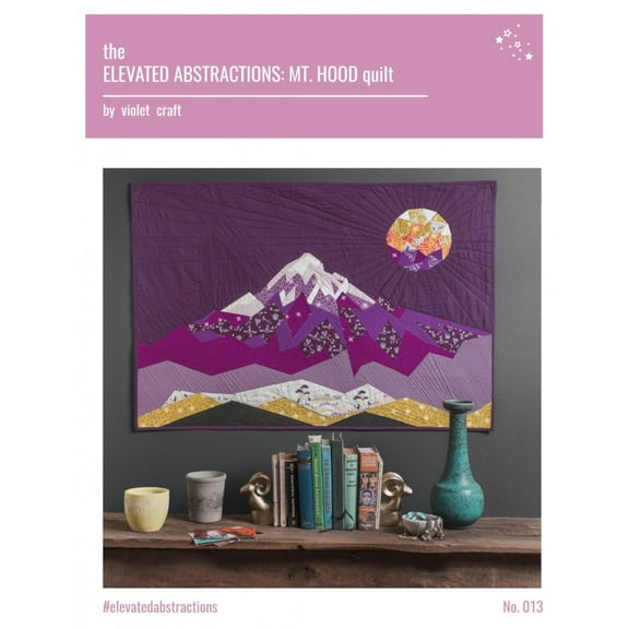 Violet Craft Elevated Abstractions Mt Hood Qltptrn