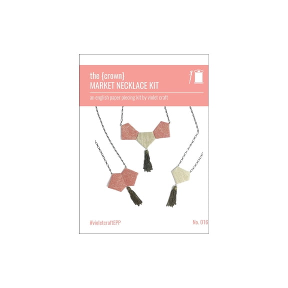 Violet Craft Market Necklace Kit Crown