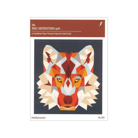 Violet Craft The Wolf Abstractions Quilt Ptrn