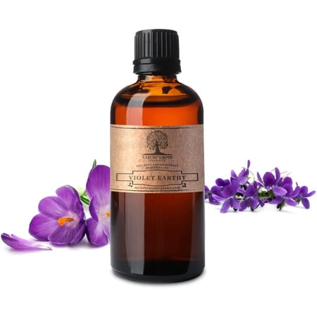 Violet Earthy Essential oil - 100% Pure Aromatherapy Grade Essential oil by Nature's Note Organics - 8 Fl Oz