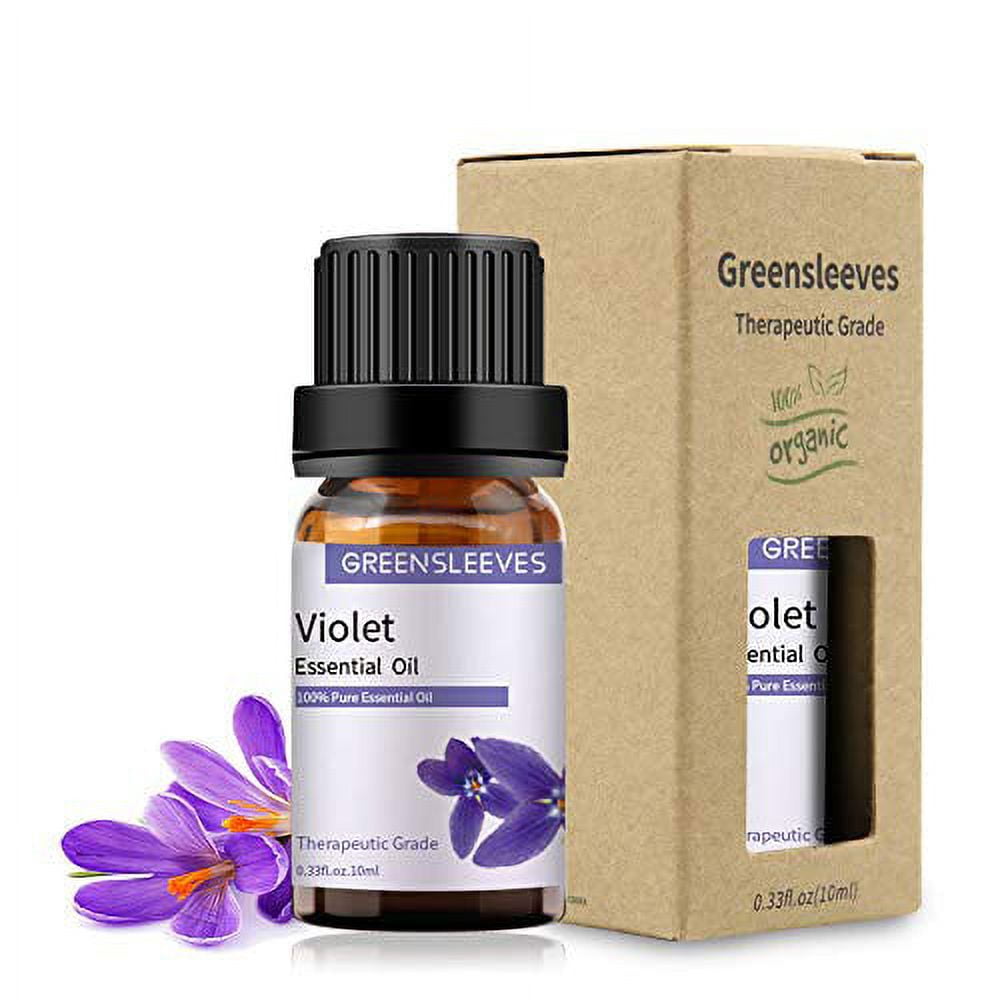 Violet Essential Oil Set, 100 Pure Violet Aromatherapy Oils for