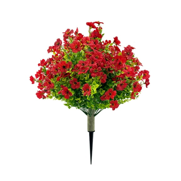 Violet Eucalyptuss Ground Plug Patio Decor Spring Summer Outdoor Home Artificial Greenerys