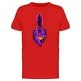 thumbnail image 1 of Violet Fire Cat Tee Men's -Image by Shutterstock, 1 of 2