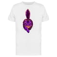 thumbnail image 1 of Violet Fire Cat Tee Men's -Image by Shutterstock, 1 of 1