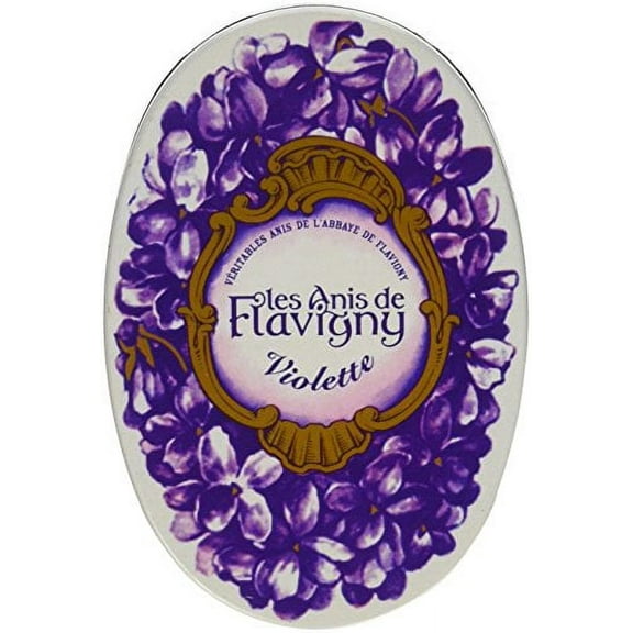 Violet Flavored Hard Candy 50 g by Les Anis de Flavigny