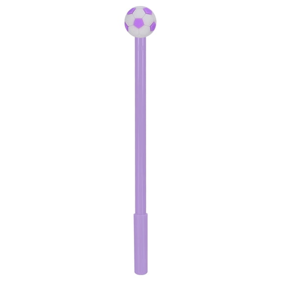 Violet Football Shaped Gel Pens, Sports Themed Design, 0.5mm Fine Point Pens, for Office Note Taking, General Writing and Daily Journaling, by Cosmug