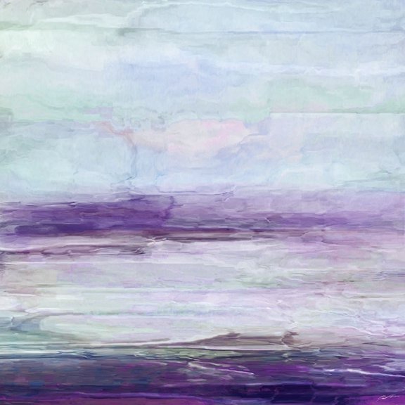 Violet Gray II Poster Print by John Butler (24 x 24)
