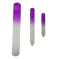 Violet Large And Medium Glass File Glass Nail File 3 Sizes A Set Of