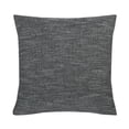 thumbnail image 1 of Violet Linen Chenille Diamond Weave Pattern, Faux Linen Polyester Fabric, Silver , 18 Inch x 18 Inch, Square, Decorative Accent Throw Pillow Cover, 1 of 1
