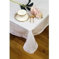 thumbnail image 1 of Violet Linen Clear Vinyl Plastic Transparent Tablecloth Protector, Thick Eco-friendly Vinyl Waterproof/Oil-Proof Plastic Tablecloth PVC, Clear, 70 Inch by 144 Inch, Seats 12 to 14 people, Rectangular, 1 of 1