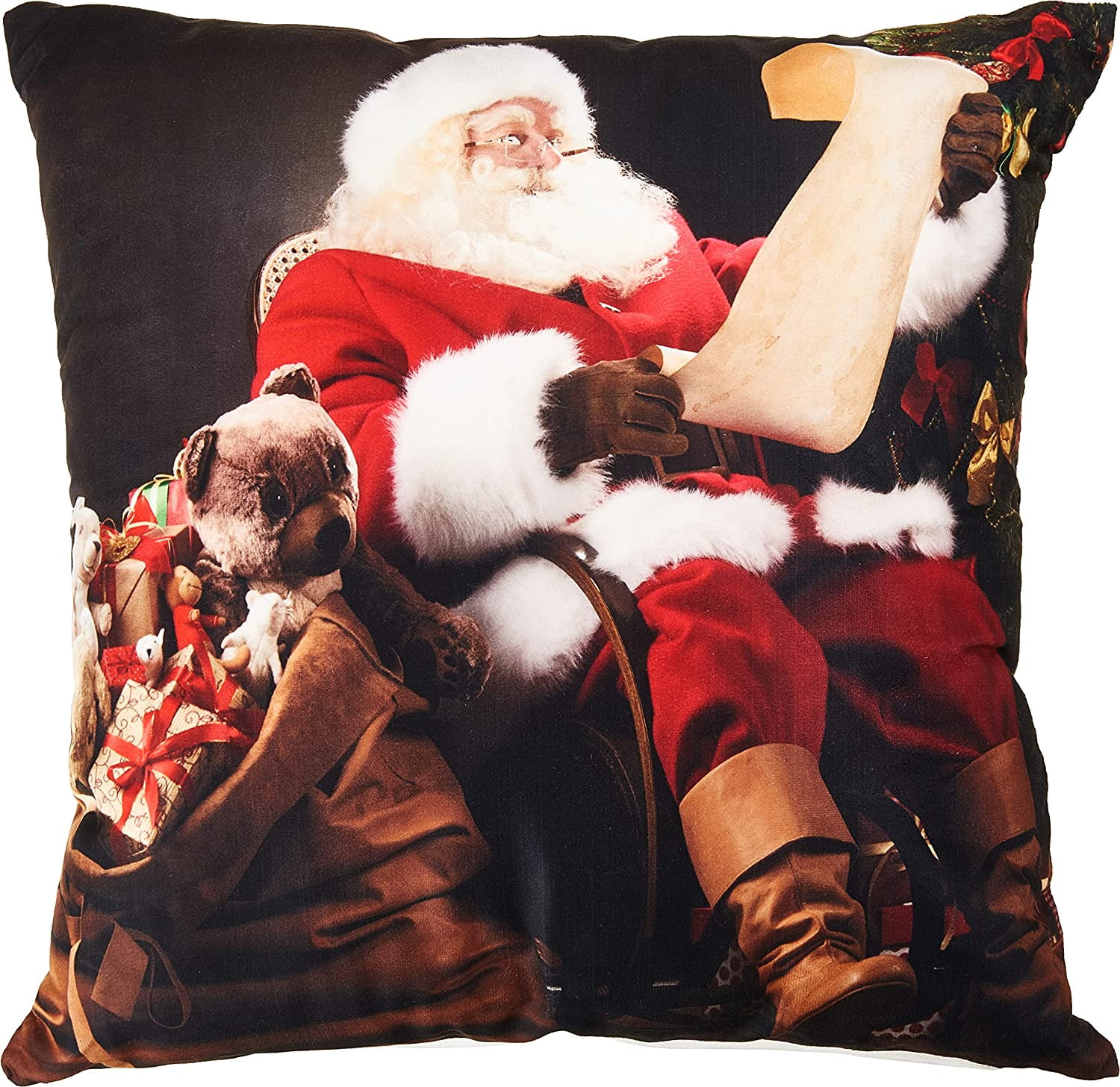 violet-linen-seasonal-christmas-santa-claus-actions-pattern-polyester-super-soft-feel-faux-suede-fabric-digital-print-santa-clau-reading-letter-18-inch-by-18-inch-decorative-throw-pillow-walmart-com