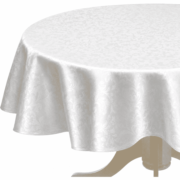 Violet Linen Signature Floral Patern Tablecloths