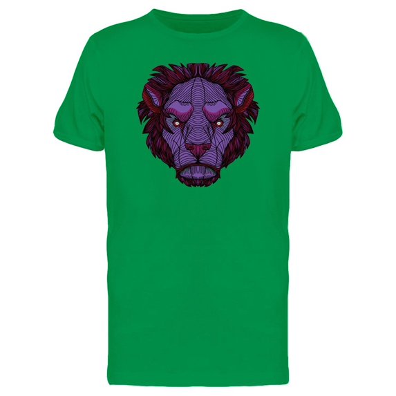 Violet Lion Head Tee Men's -Image by Shutterstock