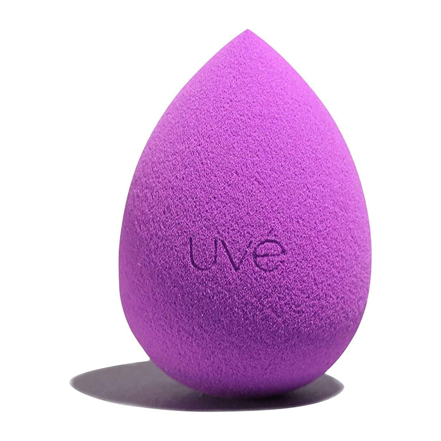 Violet Makeup Blender Sponge, Streak Free Application of Liquid, Powder & Cream Foundation, Professional Complexion Blending Tool, Cruelty Free, Vegan, Latex Free