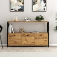 thumbnail image 1 of Violet - Nero - Walnut,Black Console, 1 of 14