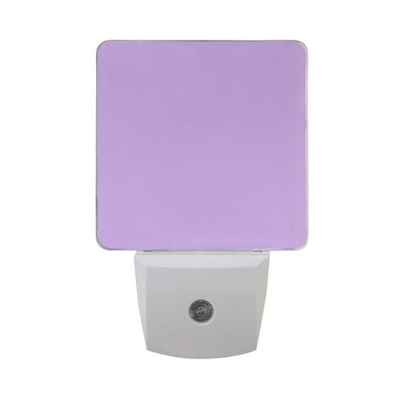 Violet Night Light 2 Pack LED Nightlight Plug into Wall Dusk to Dawn Sensor Soft White
