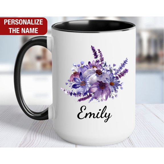 Violet Personalized Mug Violet Name Mug Violet Coffee Cup Violet Custom Gift for Her Viole