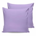 thumbnail image 1 of Violet Purple 18x18 Pillow Covers Set of 2, Farmhouse Solid Purple Color Modern Art Throw Pillow Covers Decorative Couch Cushion Case, Microfiber Square Pillowcases for Bedroom Car Living Room, 1 of 7