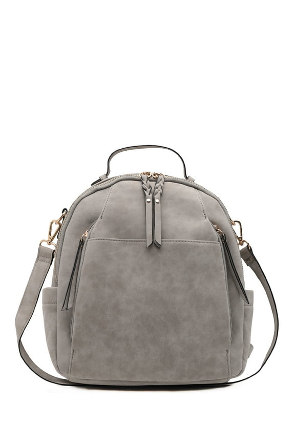 Women's Handbag Addi Backpack Light Grey