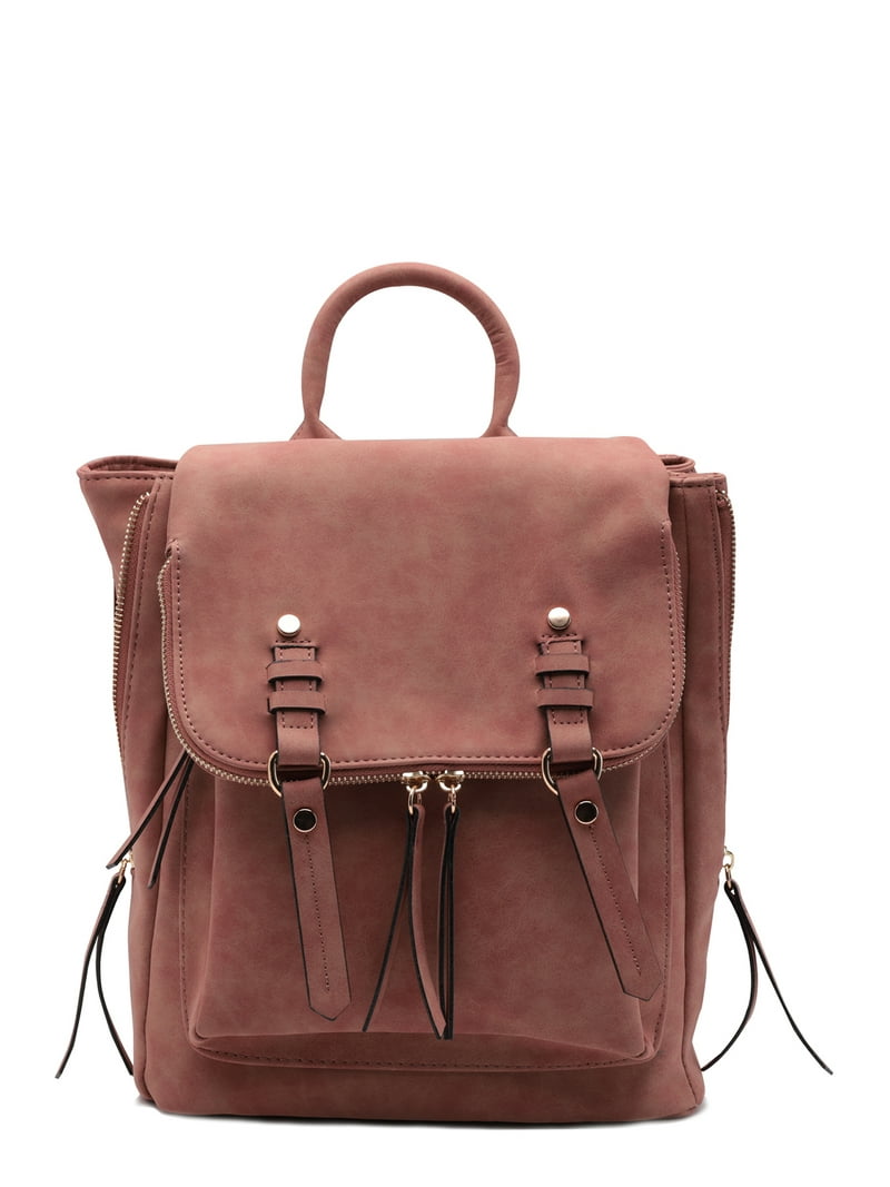 Violet Ray Women's Handbag Kendall Backpack Clay - Walmart.com