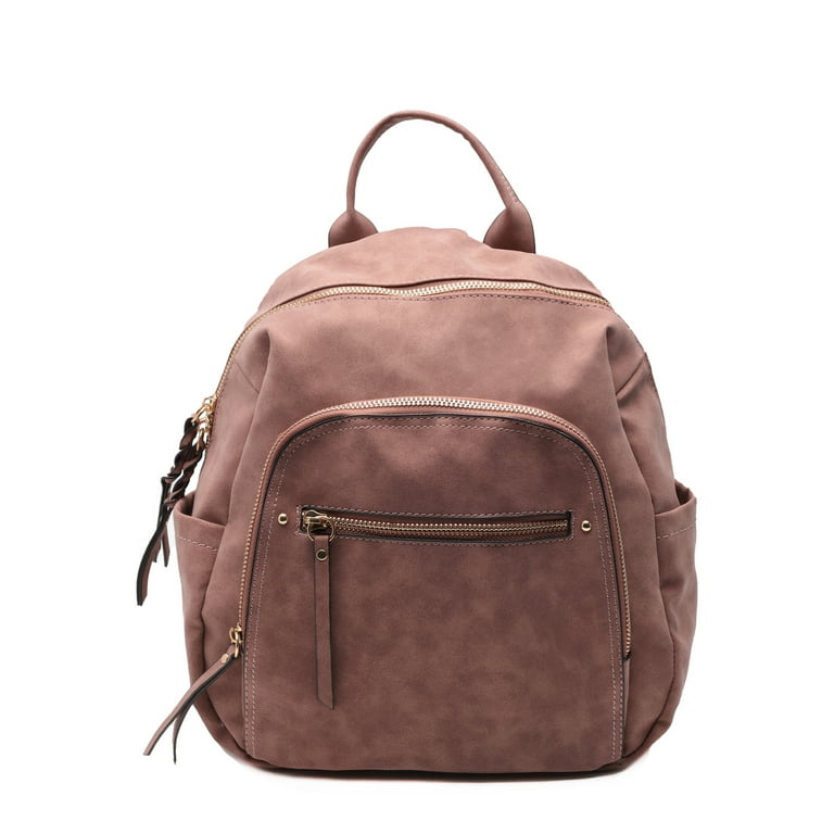Slouchy leather backpack purse hotsell