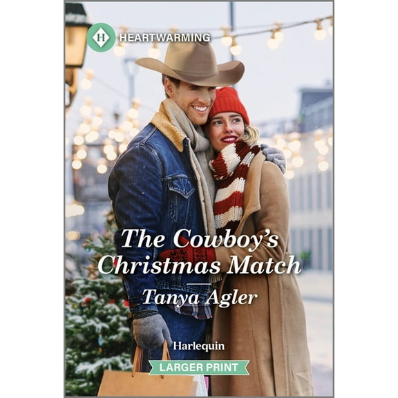 Violet Ridge Novel The Cowboy's Christmas Match: A Clean and Uplifting Romance, Book 4, (Paperback)