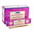 thumbnail image 1 of Violet Rosemary Box of 12 tube 180 gram Incense sticks Satya, 1 of 1
