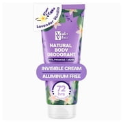 Violet Vibes Whole Body Women s Deodorant, Invisible Cream, Aluminum Free, Lavender Vanilla, 3.4 fl oz Tube