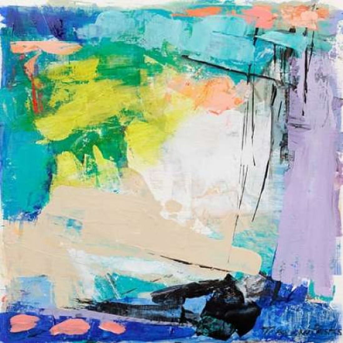 Violet Vigor I Canvas Art - Tracy Lynn Pristas (24 x 24)