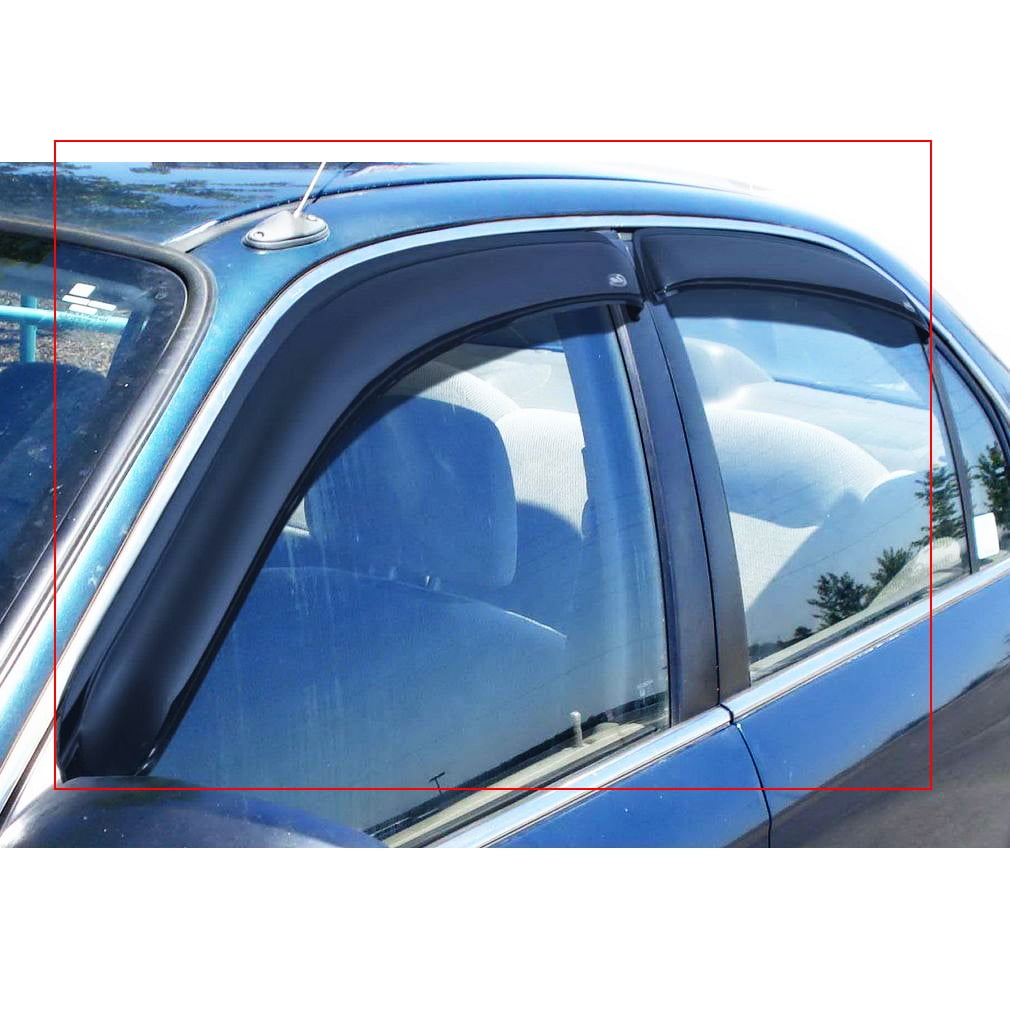 Smoke Sun/Rain Guard Window Visors for 96-00 Honda Nicaragua