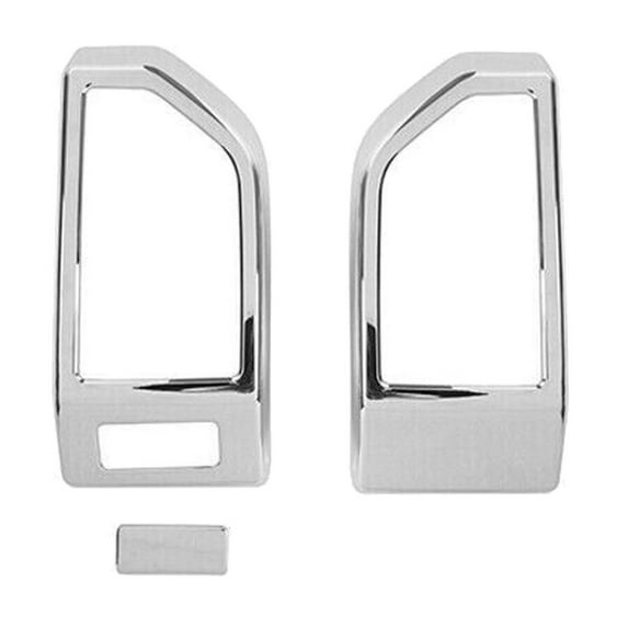 VioletLisa Chrome Inner Dashboard Side Air Vent Cover Trim Frame 1pcs ABS Front for Ford for F150 2015-2020 for F350 2015-2016 HUAMAO20182970