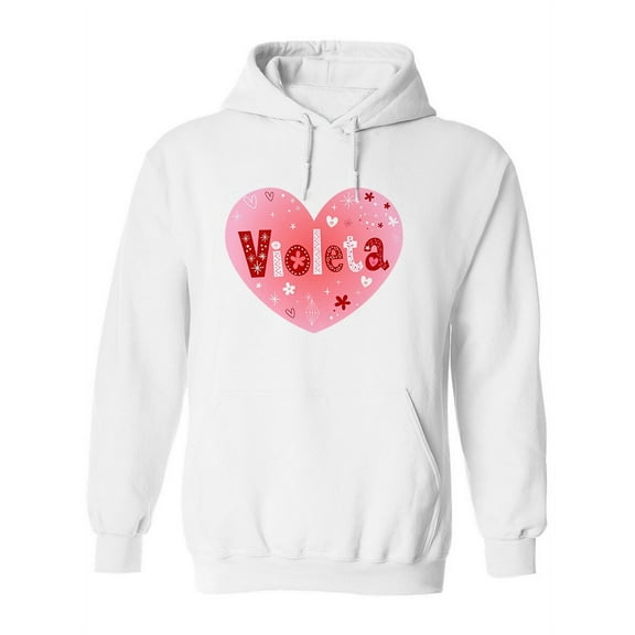Violeta Hoodie Women - Women Hoodie, White, Small
