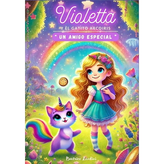 Violeta y el Gatito Arcoiris: Un Amigo Especial, (Paperback)