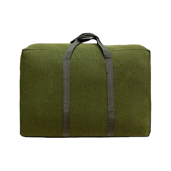 Violete Clothing Storage Bag | Waterproof Fabric | Large Capacity Organizer for Blankets, Pillows, Foldable Travel Shoulder Bag | Reinforced Handles | Breathable Material for Home, RV, Apartment Use