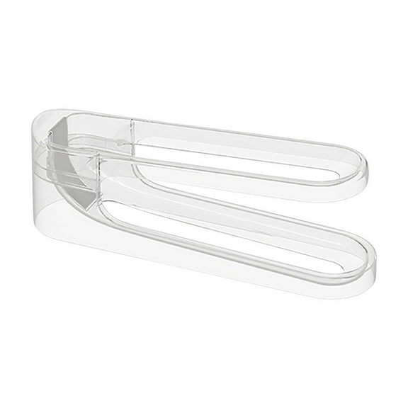 Violete Refrigerator Storage Box | Double-layer Rolling Tray Egg Holder | Clear Plastic Side Door Organizer with Chicken Rack | Space-saving Fresh-keeping Container | Automatic Dispensing Design,