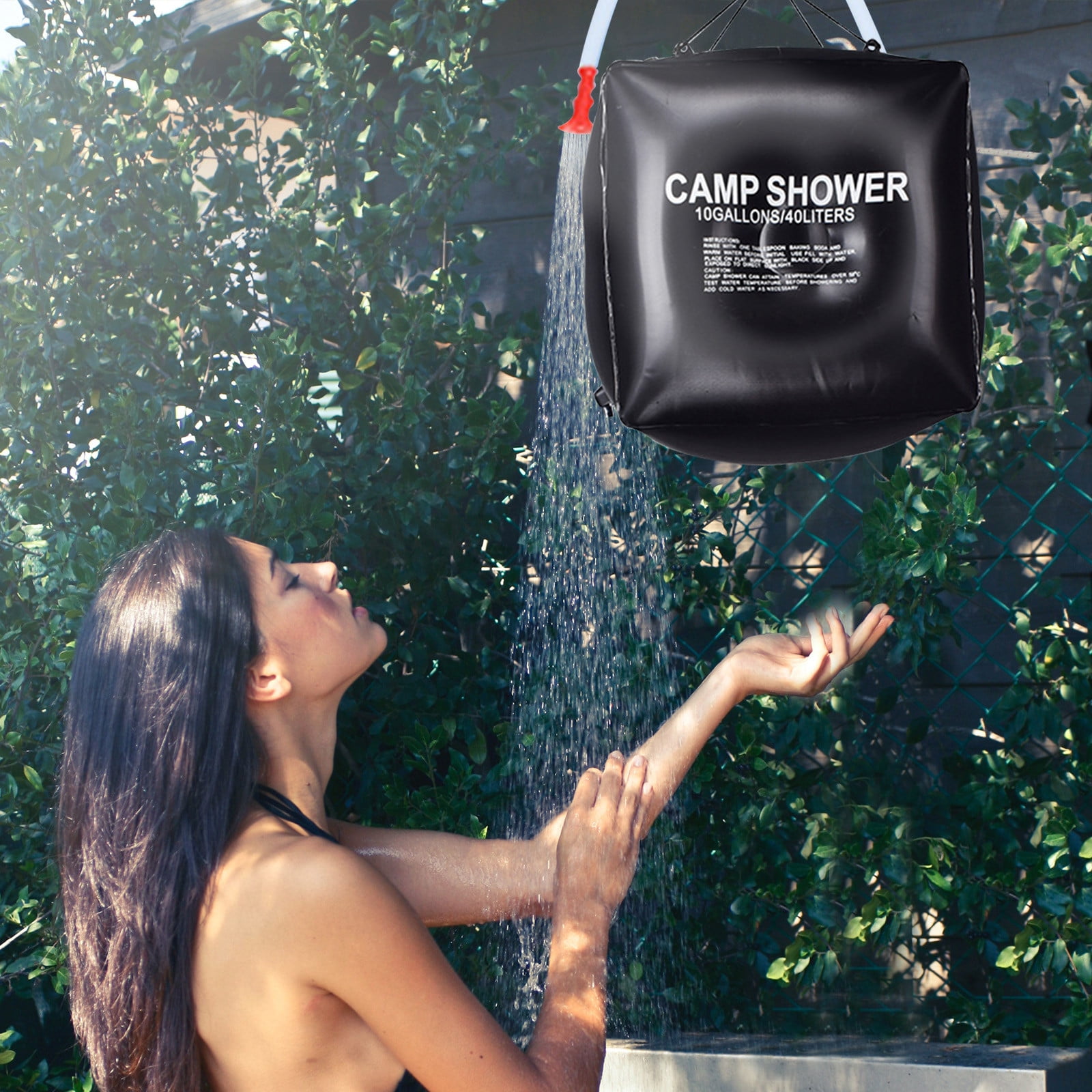 backpack for hanging in showers camping traveling 20L Portable Shower Bag Dry Bag Shower Tote Bags