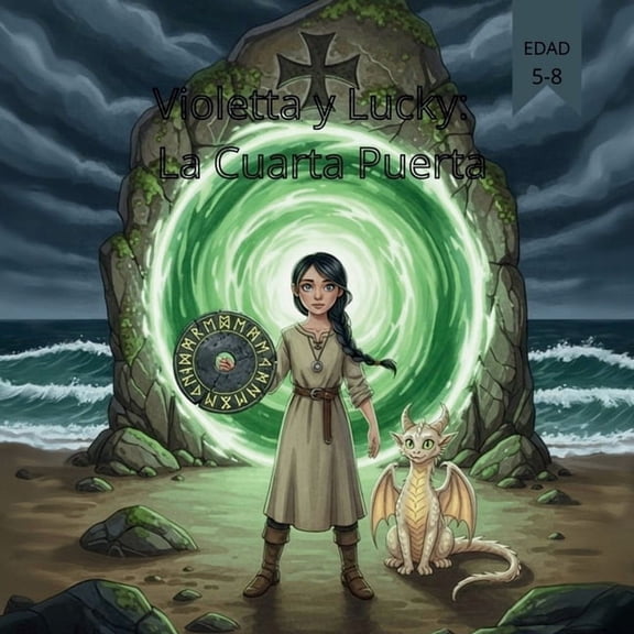 Violetta Y Lucky: Nueve Runas Violetta y Lucky La Cuarta Puerta, Book 7, (Paperback)