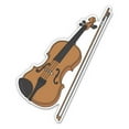 thumbnail image 1 of Violin - 12" Vinyl Sticker Waterproof Decal, 1 of 1