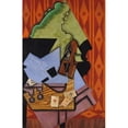 thumbnail image 1 of Violin And Playing Cards On A Table Fine Art (24 x 36), 1 of 2
