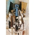 thumbnail image 1 of "Violin At A Cafe, Picasso - CANVAS OR PRINT WALL ART", 1 of 1
