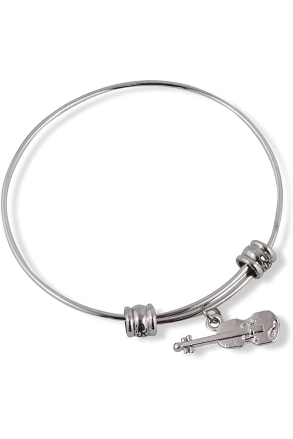 Violin Bracelet | Jewelry Shoulder Rest Bracelet Bangle for Women Student Music Teacher Graduate Party Gifts for Her Accessories Decor Fiddle Charm Gift for Women Men String Instrument