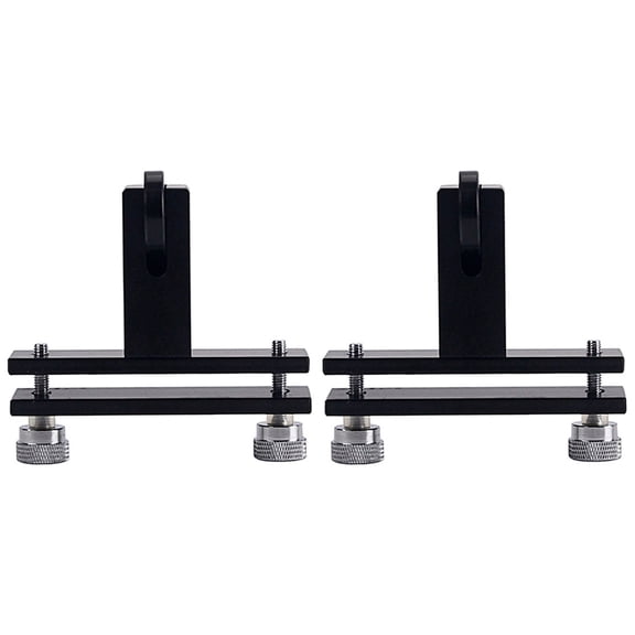 KAKOWELY Violin Bridge Machine Fitting Black Accessory for Violin Use 2Pcs