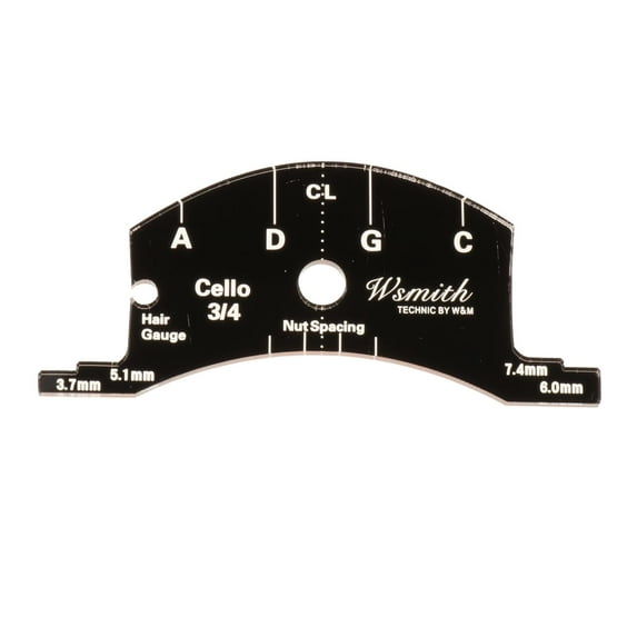Violin Bridge Multifunctional Template Repair Tool 3-4 Cello