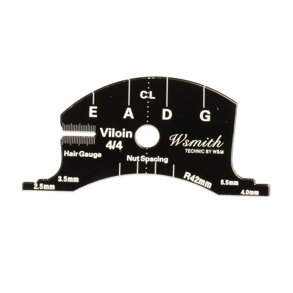 Violin Bridge Multifunctional Template Repair Tool 4-4 Violin