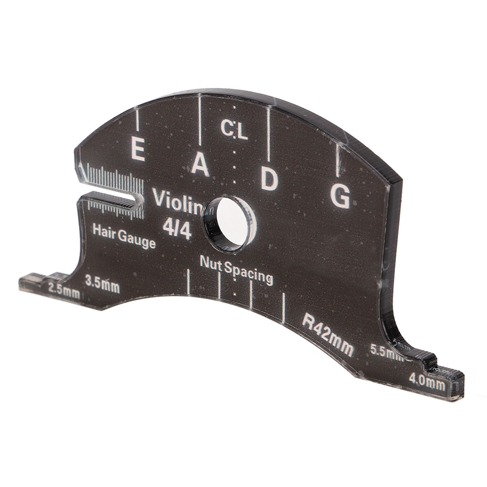 Violin bridge reference tool acrylic accurate violin bridge mold