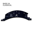 thumbnail image 1 of Violin Bridges Multifunctional Mold Template Full Size Cello Bridge Repair Tool, 1 of 5