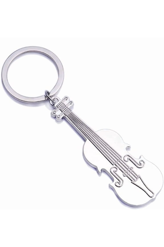 Violin Cello Gifts Keychain for Women Men Music Note Violin Key Ring christmas birthday Gifts for Violin Lovers Players Musicians Creative Gifts for Dad Sister Husbnad BFF